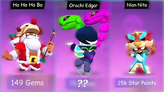 Brawlidays Update All New Skins Cost (Predictions) Brawl Stars #Shorts