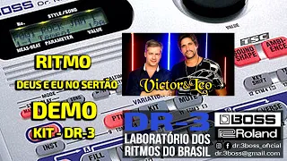 DR-3 BOSS - RITMO DEMO DEUS E EU NO SERTÃO VICTOR & LEO