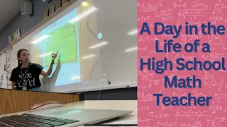 Day in my life teaching | Join me in my high school math classroom #adayinthelife