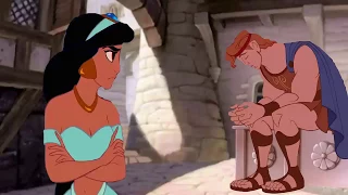 this thing turned out so evil • Jasmine + Hercules