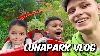 KARDEŞİM VE SEVGİLİSİ İLE LUNAPARKTA 1 GÜN GEÇİRDİK !!