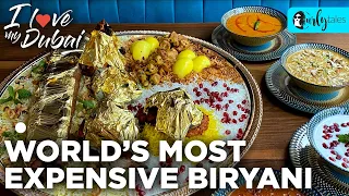 World’s Most Expensive Biryani With 23K Gold In Dubai | I Love My Dubai S2 E7 | Curly Tales UAE