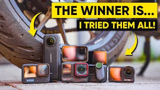 Best Action Camera for Motorcycle - DJI vs INSTA360 vs GOPRO