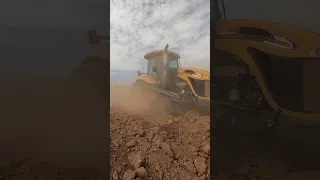 Un tractor de poder👌 Caterpillar Challenger MT765✔️ #campo #villajuarez #sonora