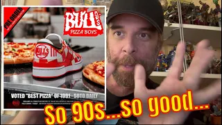 Pizza dude’s got 30 seconds….but does he have these awesome throwback shoes?! Only 50 made!