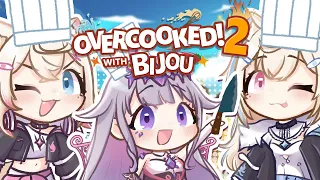 【OVERCOOKED 2 WITH BIJOU】too many cooks in the kitchen 🐾