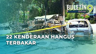 Pemilik Reda 5 Kereta, 17 Motosikal Hangus Terbakar