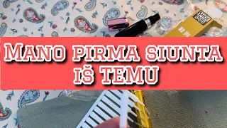 Pirmas užsakymas iš TEMU!