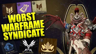 Worst Warframe Daily Standing Syndicate To Farm & Level?