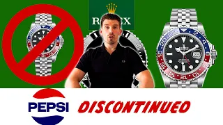 ROLEX PEPSI GMT MASTER ii DISCONTINUED ?