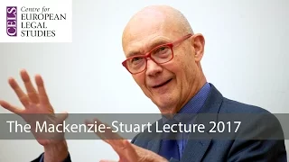 Is Globalisation Faltering?: The 2017 Mackenzie-Stuart Lecture