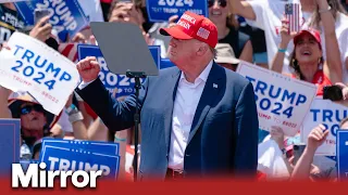 Donald Trump draws thousands to small South Carolina city for campaign rally