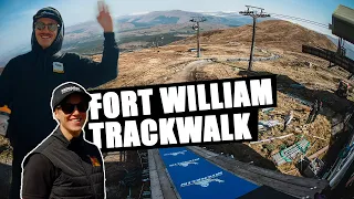 Fort William Downhill World Cup 2024 Trackwalk mit Nina, Andi, Max & Henri, SO hart ist die Strecke!