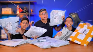 IMPORTEI MAIS PRODUTOS DA CHINA no AliExpress! SUPER UNBOXING com Miguel e Gabriel