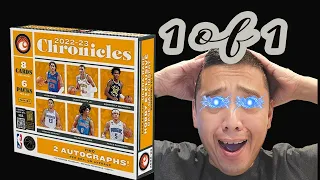 PULLED a 1of 1 .. Awesome BOX.. Solid Hits...2022-2023 Panini Chronicles Basketball Hobby Box