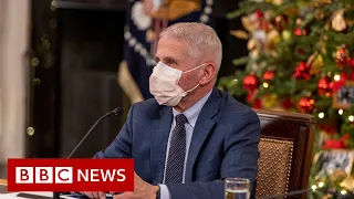 Christmas travel will fuel Omicron spread in US, Dr Fauci warns - BBC News