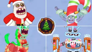 Festival of Yay Original and Extended: Christmas Costumes | My Singing Monsters