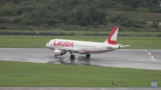 Lauda Air A320 (9H-LMT) Takeoff at Tallinn Airport to Vienna 19.08.2023