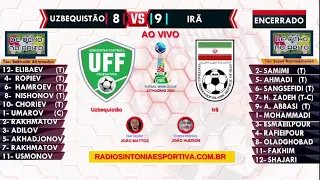 Uzbequistão x Irã - Copa do Mundo de Futsal - Ao Vivo (Áudio)