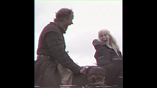 iain glen + emilia clarke moments