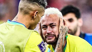 Neymar Jr And Vinicius Jr Crying Because Croatia 🇭🇷 Knocked out Brazil 🇧🇷 Qatar World Cup 2022