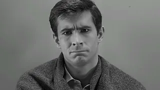 Anthony Perkins "She wouldn't even harm a fly!" In "Psycho" 1960