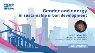 Gender and sustainable urban development – Keynote by Gotelind Alber