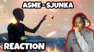 AMERICAN REACTS TO SWEDISH RAP! Asme - Sjunka (ENGLISH LYRICS) @EnglishLyricsSweRap