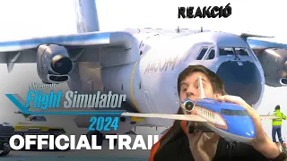 Microsoft Flight simulator 2024 Reakció!