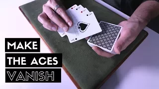 Make all 4 Aces VANISH | Card Trick Tutorial [HD]