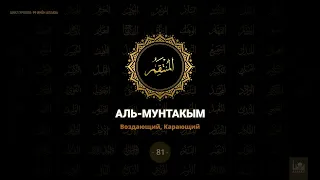 81. "Аль-Мунтакым" - "Воздающий, Карающий" | 99 имен Аллаха