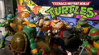 Teenage Mutant Ninja Turtles Vs Bebop And  Rocksteady Stop Motion Animation 2021!!!