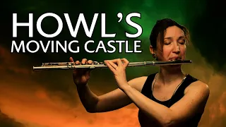Howl's Moving Castle - Theme: The Merry Go Round of Life (Flute Cover) ft. Amelie Brodeur