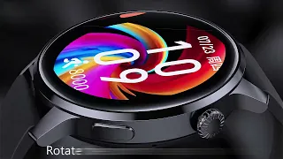 S46 BT Call Smart Watch 1.3 Inch Round Screen Heart Rate Blood Pressure Waterproof Smartwatch