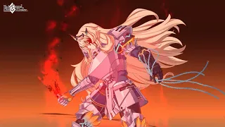 FGO SR Saber Fae / Fairy Knight Gawain Barghest Noble Phantasm NP Animation Lostbelt 6