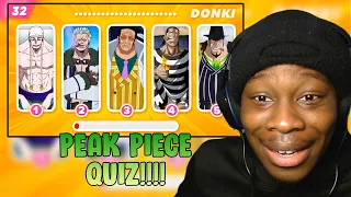 ONE PIECE VOICE QUIZ 🗣️👒 Guess the One Piece character voice 🏴‍☠️ l Reaction