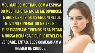 Meu marido estava tendo um caso secreto com a esposa do nosso filho, então me divorciei dele. Porém