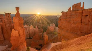 Sunrise at Thor's Hammer in Bryce Canyon  // HDR // 8K