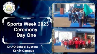 Sports Week 2023, Opening Ceremony, Day One.