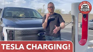 My Ford F-150 Lightning Road Trip With Tesla Supercharging
