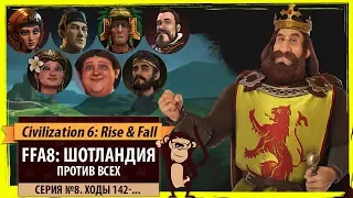 Шотландия против всех! Серия №8: Финиш в урановых парах (Ходы 142-...). Civilization VI: Rise & Fall