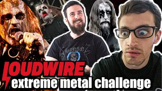 Reacting to Graham's LOUDWIRE EXTREME METAL CHALLENGE!!!