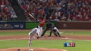 2010 ALCS Gm1: Hamilton belts a three-run jack to right