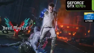 Devil May Cry 5 - GTX 1070 Ti OC & i7 4790K | PC Max Settings 1440p