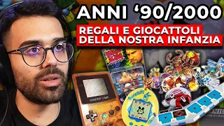 REGALI DI COMPLEANNO ANNI '90/2000 e Pubblicità Giocattoli | DARIO MOCCIA REACTION