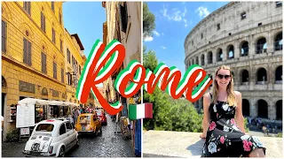 2 DAYS IN ROME, Italy 🇮🇹 Travel Guide Vlog - Colosseum, Vatican City, Trevi Fountain, Sistine Chapel