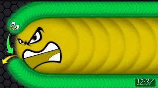 🐍 WORMSZONE.IO GIANT SLITHER SNAKE 🥶Top 001 Epic Worm Gameplay #gameplay #wormszone #gaminggirlsonu