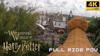 Flight of the hippogriff Universal studios Orlando | wizarding world of Harry potter 4k