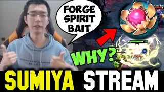 SUMIYA Invoker Lotus Orb Pro Plays ft Forge Spirit Bait | Sumiya Facecam Stream Moment #321