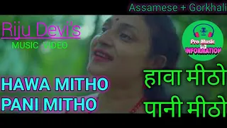 Hawa Mitho Pani Mitho || हावा मीठो पानी मीठो || Riju Devi ll Assamese Gorkhali Music video ll